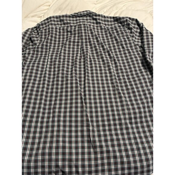 Ralph Lauren Performance Button Down Shirt 2XLT Blue Green Red Plaid Lightweight - Picture 10 of 10